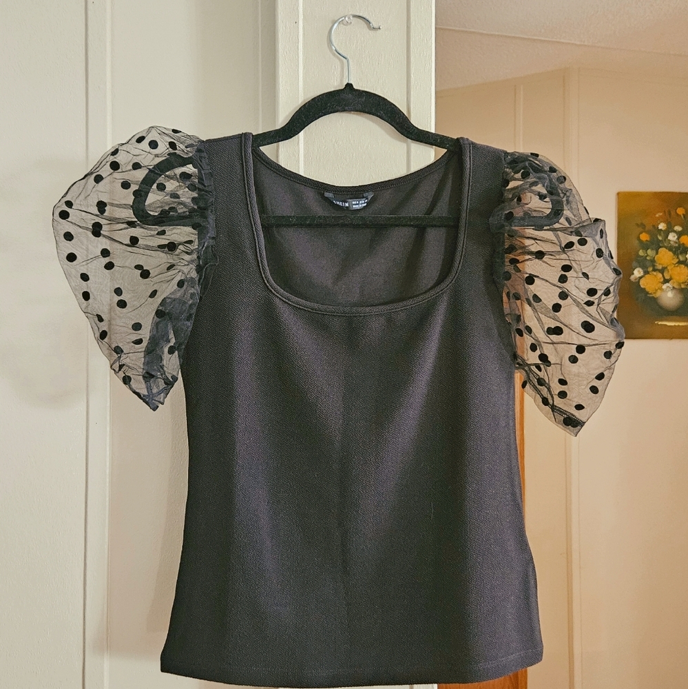 Shein Puff Sleeve Top